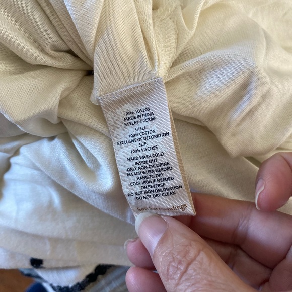 NWOT Soft Surroundings Black & White Coco De Mer Dress - Picture 10 of 10